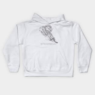 Steamboat Resort 3D Kids Hoodie